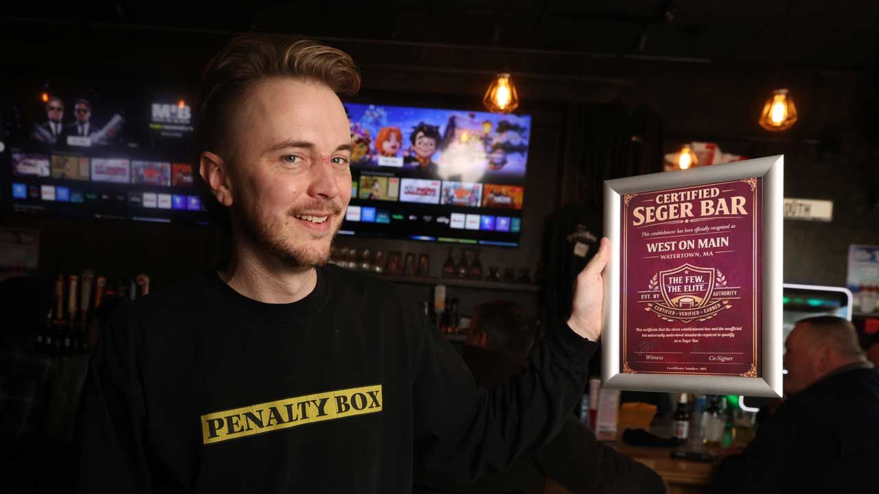 “I won’t stop until I’m able to actually sit down with Bob Seger, ideally playing darts, hopefully having a beer.” Boston man goes viral for certifying bars as Bob Seger-friendly