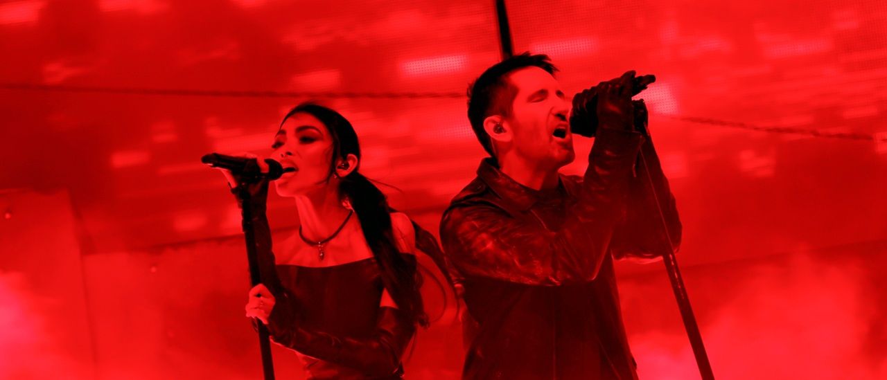 “Ever wondered what Trent Reznor would be like with a couple of glowsticks and a string vest?” Nine Inch Noize captures Coachella’s most vibrant team-up in a rave-happy remix