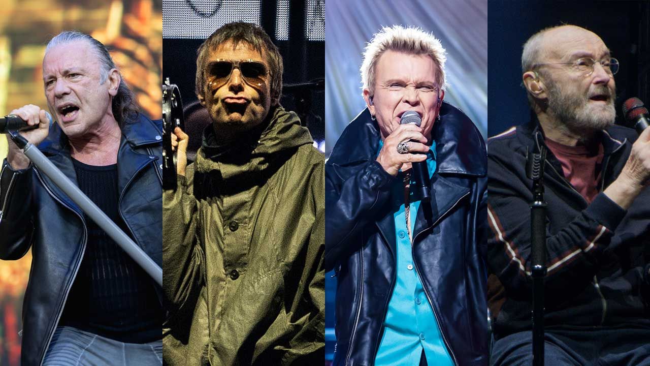 Iron Maiden, Oasis, Billy Idol and Phil Collins will be inducted into the Rock & Roll Hall Of Fame this year