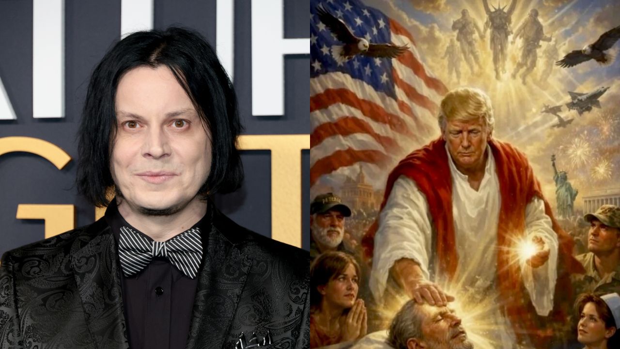 “He’s already got worst President in the history of America on lock, but I’m gonna go ahead and take the honour of pronouncing Trump Worst American of All Time.” Jack White is distinctly unimpressed by Donald Trump’s now-deleted AI Jesus post