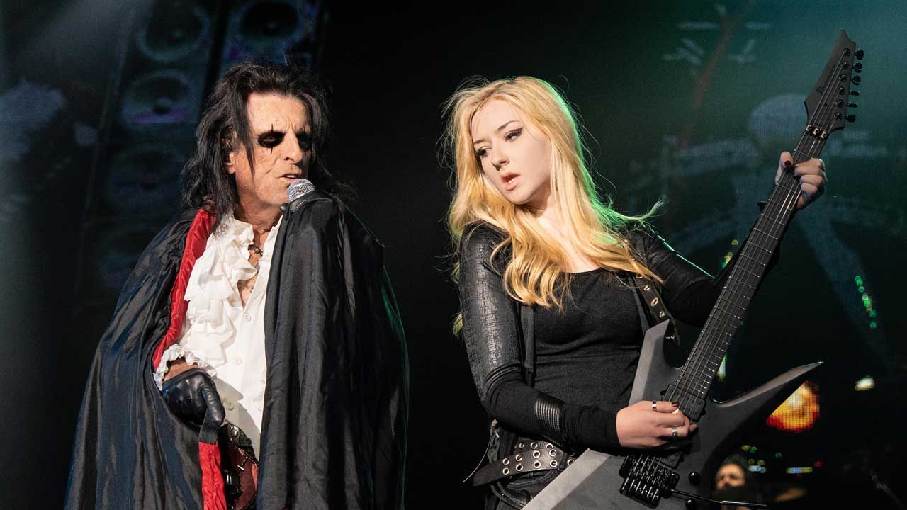 “When I started playing guitar at 14 I was watching Alice Cooper live shows on YouTube, dreaming of joining one day!” Alice Cooper announces new guitarist Anna Cara
