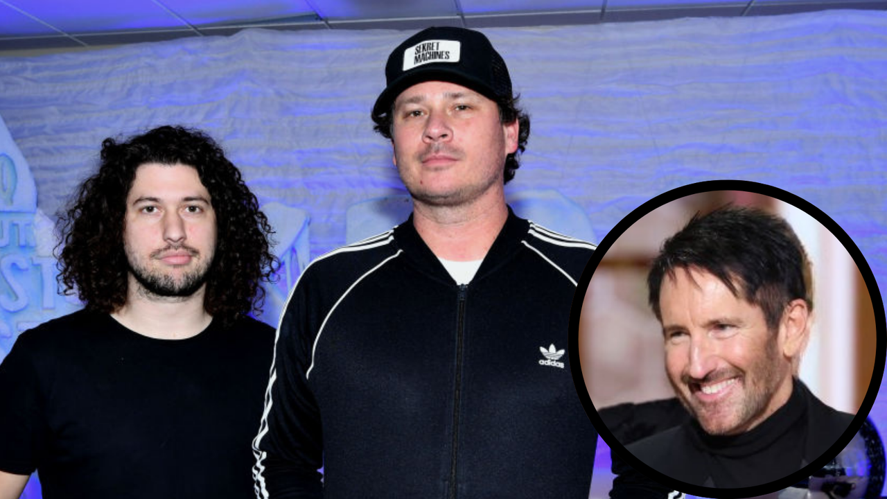 “That dude just showed me a dead alien.” Foo Fighters drummer Ilan Rubin on his wedding day – when Blink 182’s Tom DeLonge let Nine Inch Nails frontman Trent Reznor see something very odd on his phone