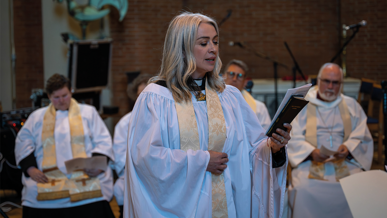 “There’s this idea that metal is the Devil’s music and all that kind of nonsense.” Meet the metal singer-turned vicar who wants Iron Maiden to play her church