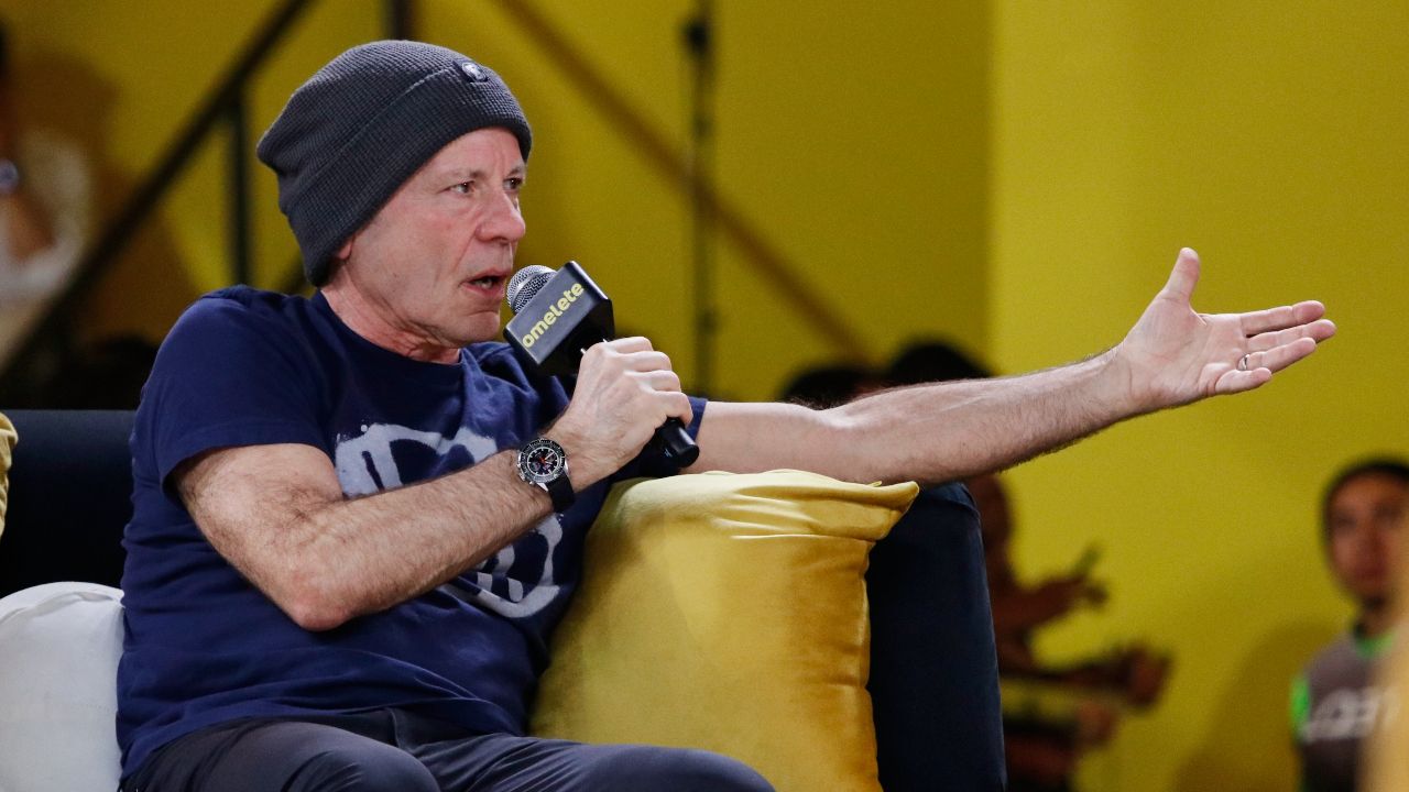 “We’re not a bunch of poodles.” Iron Maiden frontman Bruce Dickinson explains why the band didn’t get too hands on in the making of their new documentary, Burning Ambition