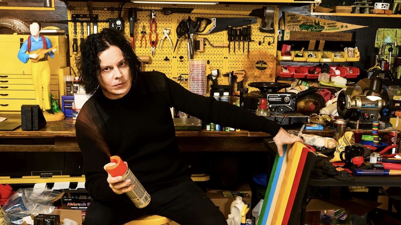 “People don’t know this side of me.” Jack White opens first public art exhibition at Damien Hirst’s gallery in London