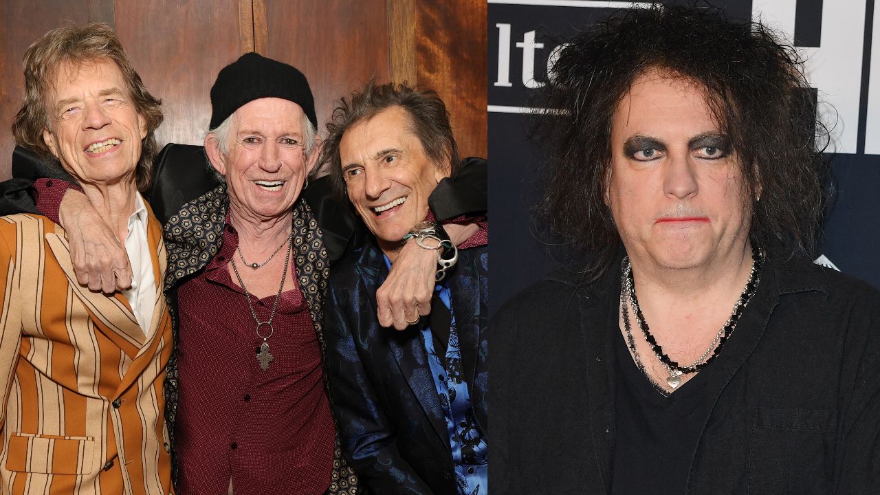 “I said, Well, while you’re here then, you better go and do something!” Mick Jagger explains how Robert Smith from The Cure became a surprise special guest on the new Rolling Stones album, Foreign Tongues
