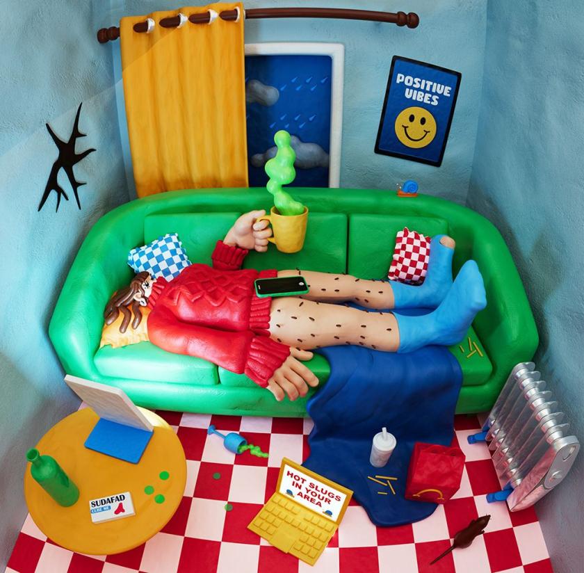 Christa Jarrold’s 3D worlds look messy, hand-made, and tinged with darkness