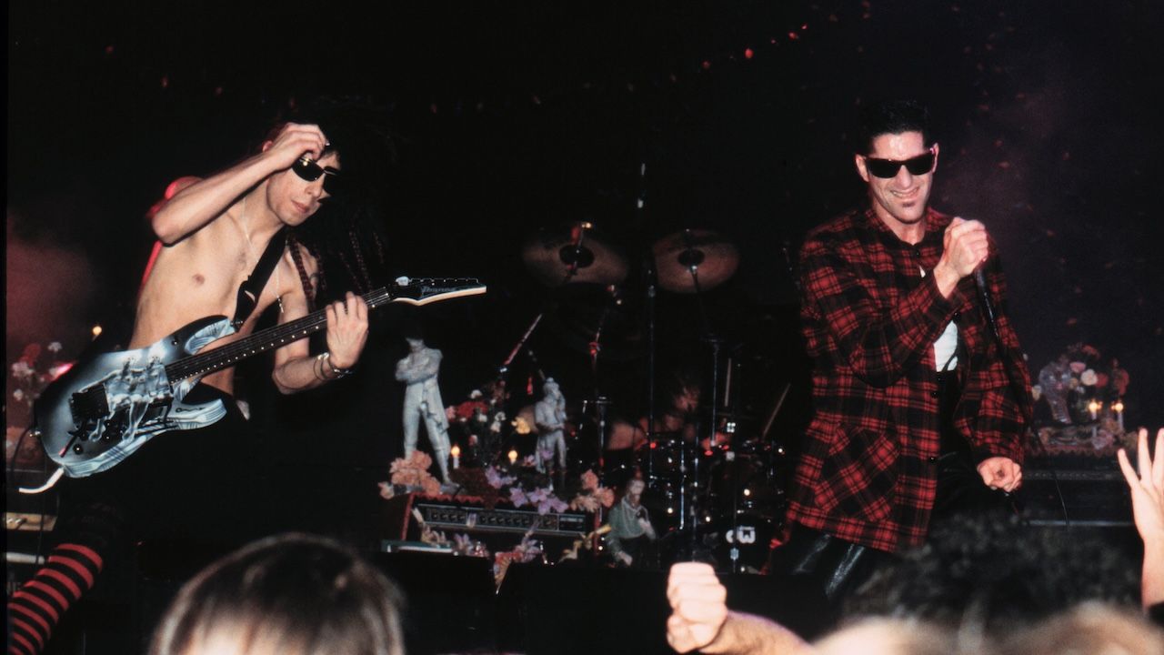 “Anthony Kiedis and Flea showed up wearing dildos.” The night Jane’s Addiction played a freaky private Halloween party for a debauched Hollywood legend