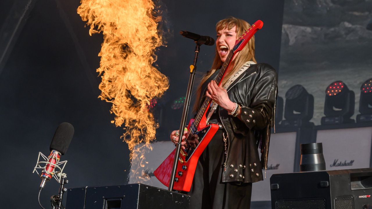 “With such sheer star quality, it feels like they’re lining themselves up for headliner status.” Flames, confetti, screams and Lady Gaga: Halestorm’s Download set is a rock ‘n’ roll masterclass