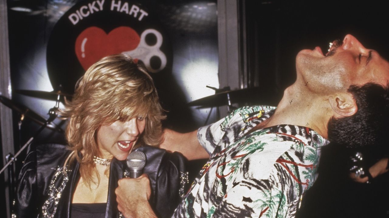 “As soon as you got into the lift there were naked women painted green.” Inside the wild 1986 party where Queen teamed up with Samantha Fox and Gary Glitter to entertain 500 celebrity friends