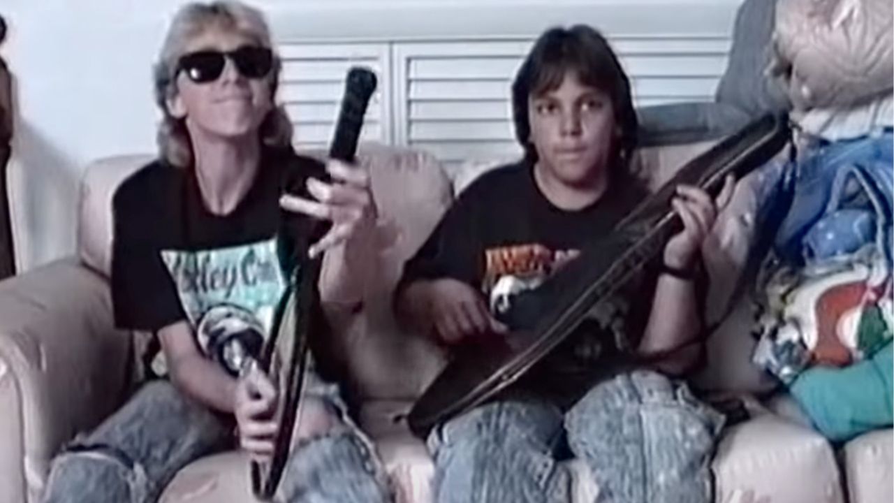 Two kids made their own Metallica video in 1989 and thinking about it, we’re grateful we didn’t have a camcorder then