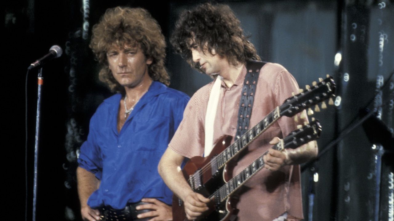 “If you watch the video, you can see Jimmy dribbling onstage, Robert not hitting the notes, and me miming, playing the air.” Phil Collins’ memories of Led Zeppelin’s “dark, sulphurous” Live Aid reunion are brutal, and spare no-one