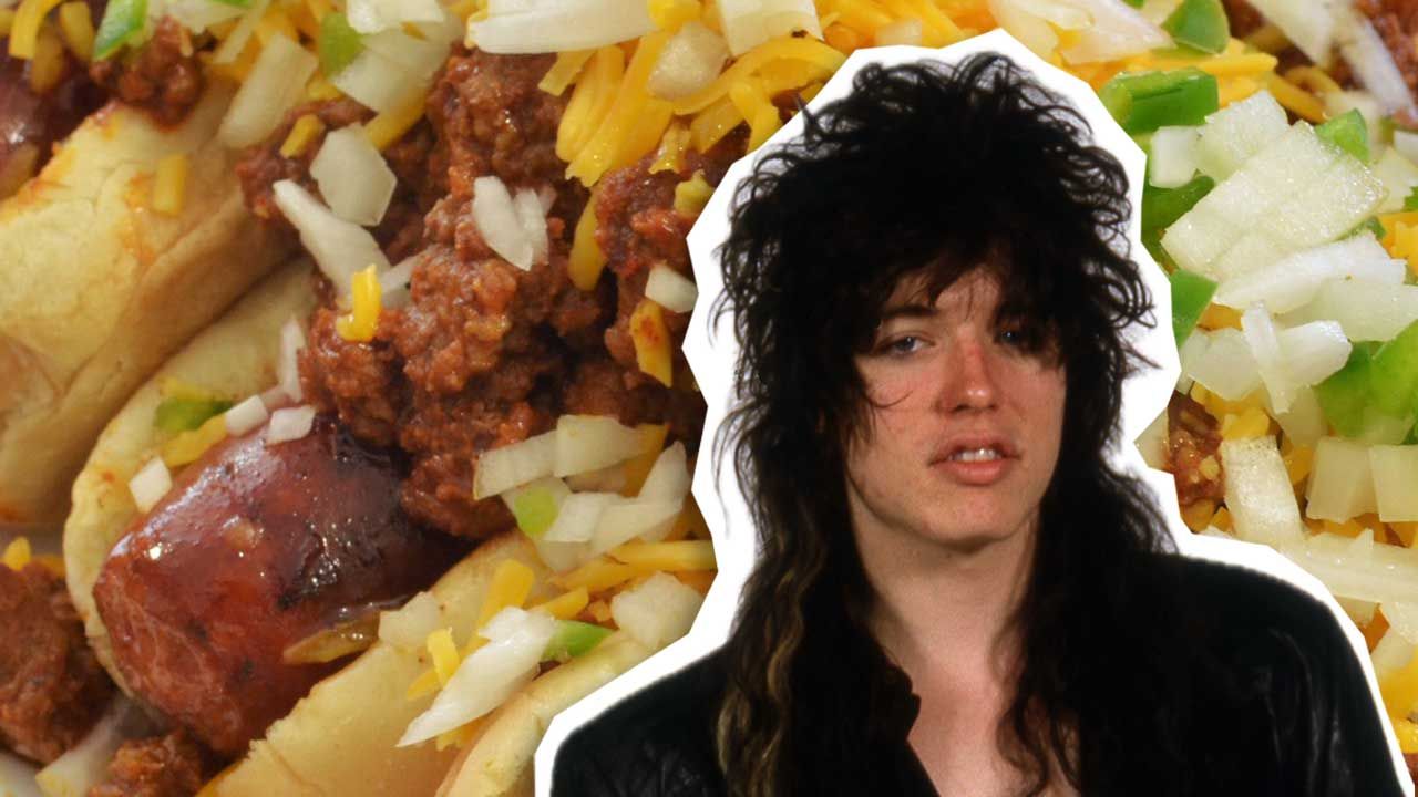 “Pat’s Dogs! The cook is never tired! Pat’s Dogs! The steam is always fired!” Celebrating that time Cinderella filmed a chili dog commercial before they were famous