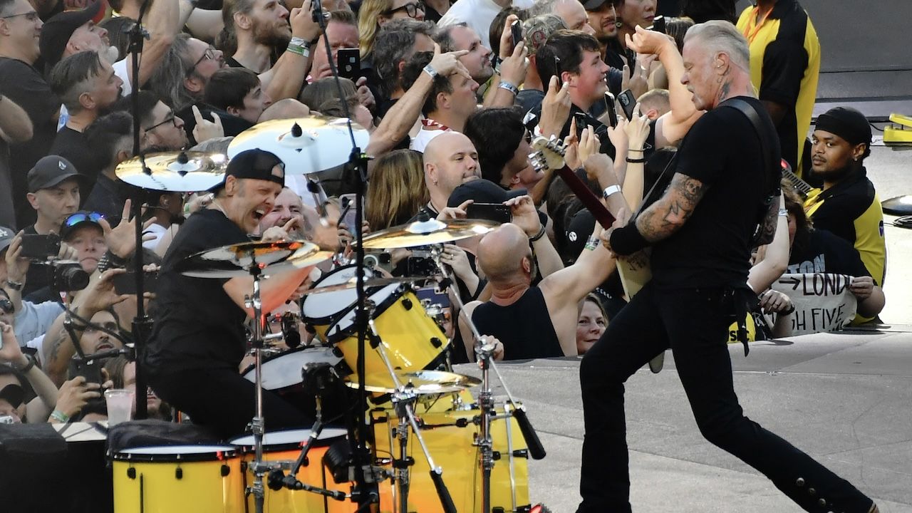 “I was there when U2 played the opening night and was awestruck, inspired, energized.” Lars Ulrich is excited at the idea of Metallica “conquering” the “intimidating” Las Vegas Sphere