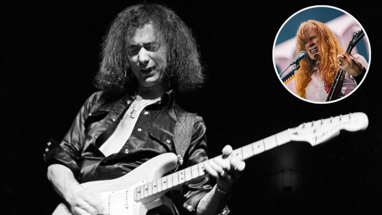 Megadeth’s Dave Mustaine names his guitar heroes and praises Deep Purple and Rainbow’s Ritchie Blackmore for “being metal as f*** back when there were no metal guitar players”
