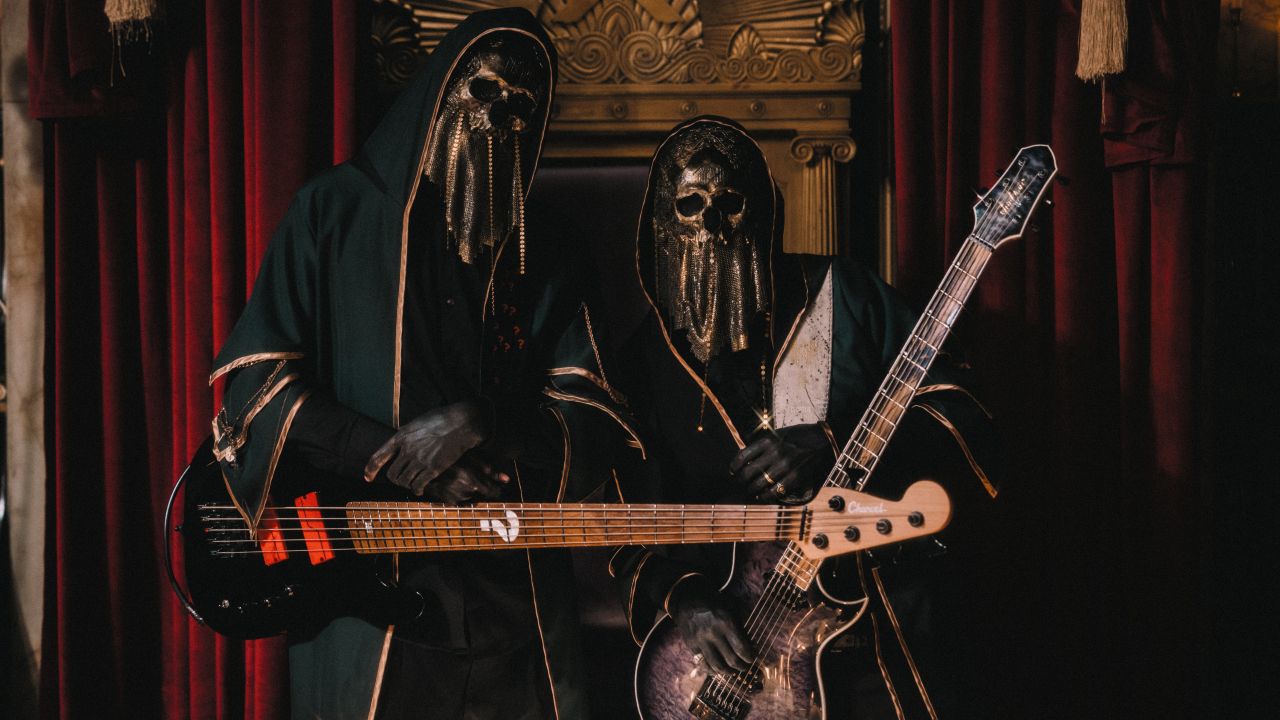 Want to make music like Sleep Token? Bassist III and guitarist IV show off new signature instruments with vocal-free version of Vore