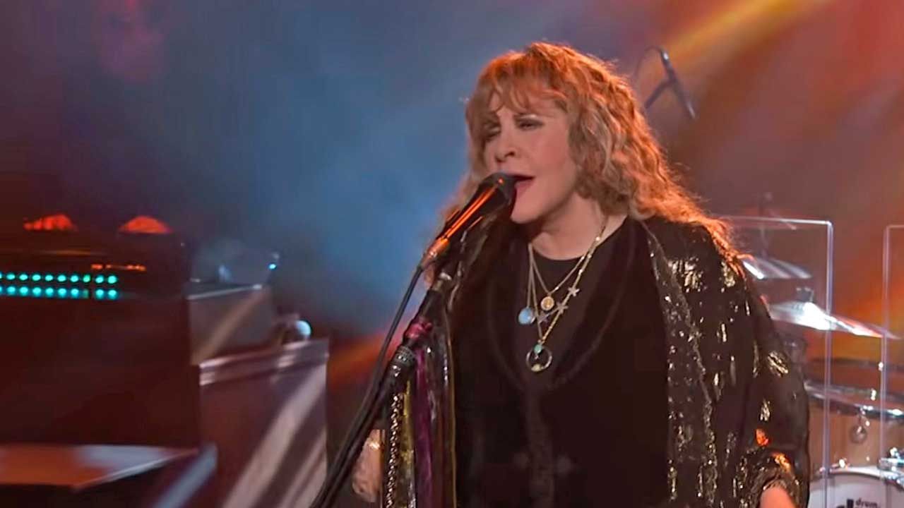 Watch Stevie Nicks sing fan favourite Stand Back on Jimmy Kimmel Live