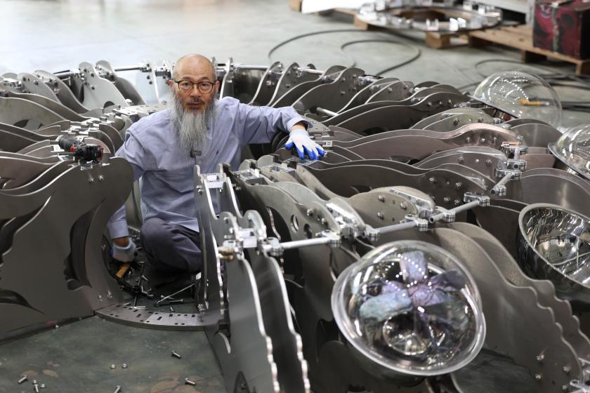 From gemstones to 10m giants: Wallace Chan’s Vessels of Other Worlds spans Venice and Shanghai