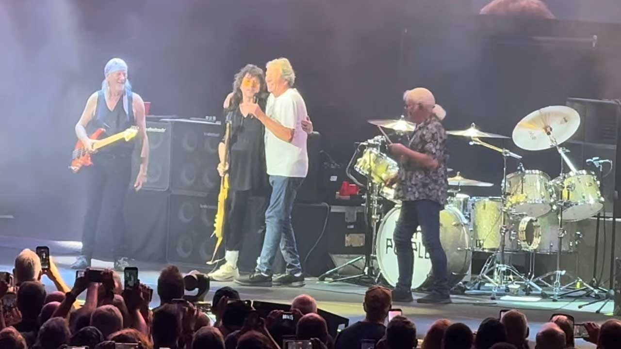 Watch “The Great Legend, the Immortal” Ritchie Blackmore return to the stage with Deep Purple for the first time in 33 years.