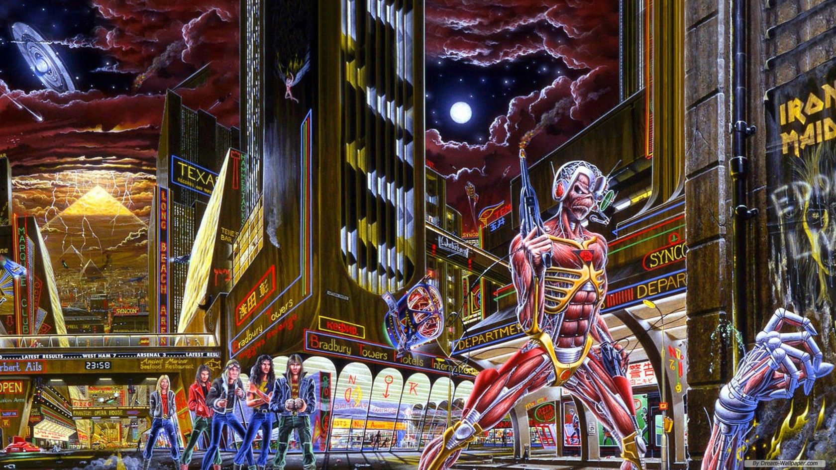 The secrets of Iron Maiden’s Somewhere In Time album artwork laid bare