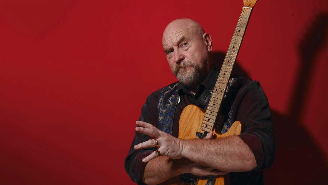 Vardis are older and wiser but still party like it’s 1979. “I shed a tear when I cut my hair, even though it was dropping out a fair bit”
