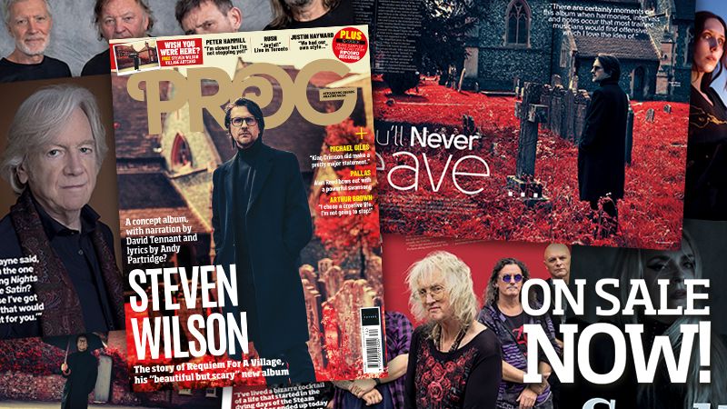 Steven Wilson bids you welcome to the village on the cover of the new issue of Prog, on sale now!