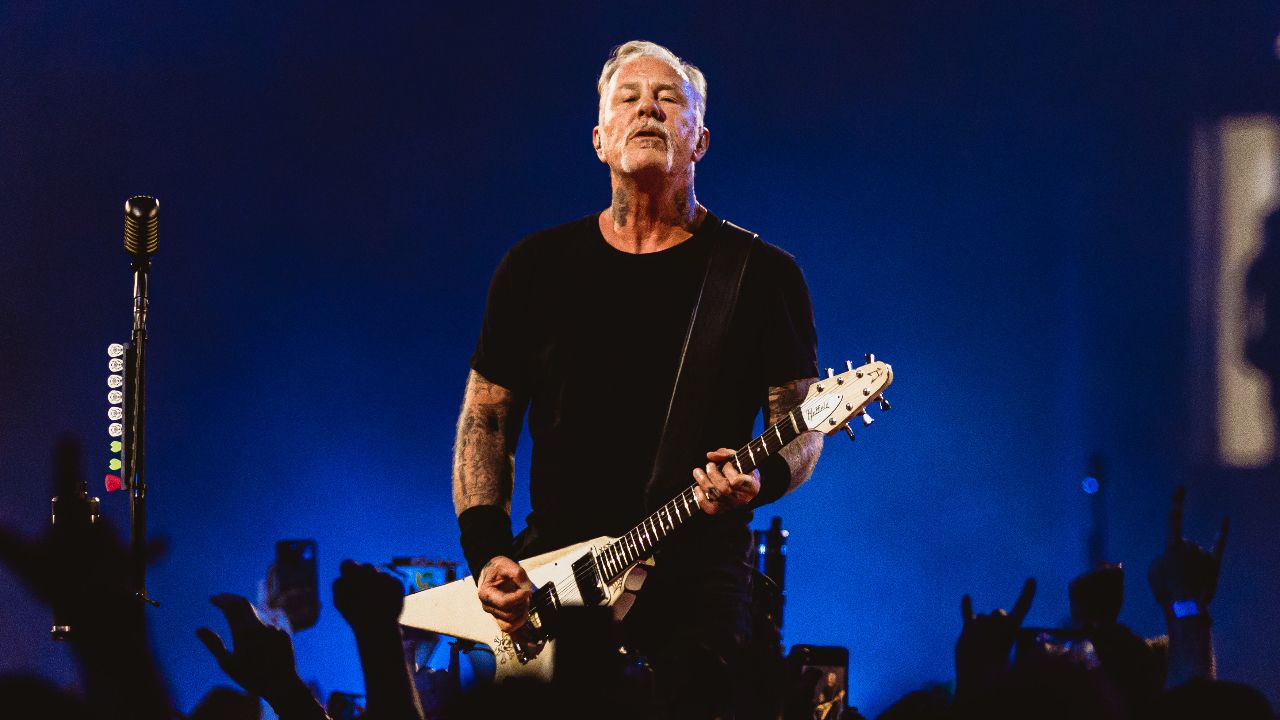 James Hetfield explains why you won’t get any political statements at a Metallica show