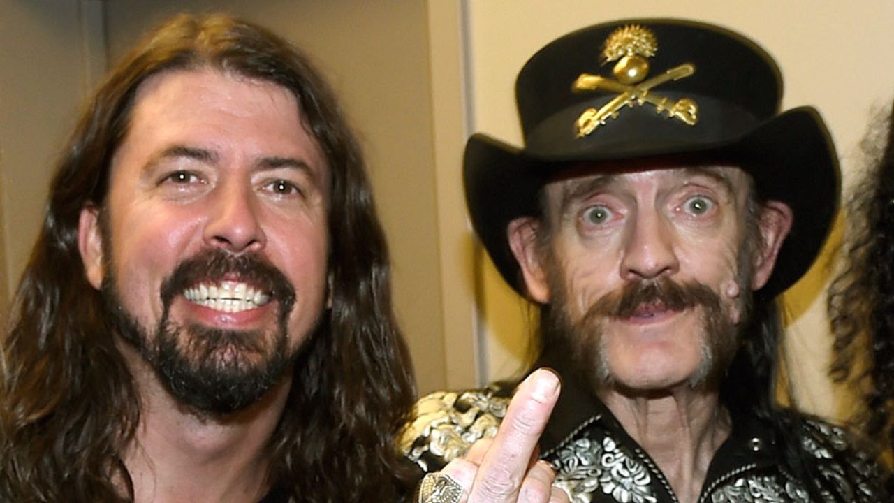 “He pours about three-fourths whiskey and tops it off with a little Coke. And then he stirs it with his finger”: Foo Fighters’ Dave Grohl remembers recording with Motörhead legend Lemmy Kilmister