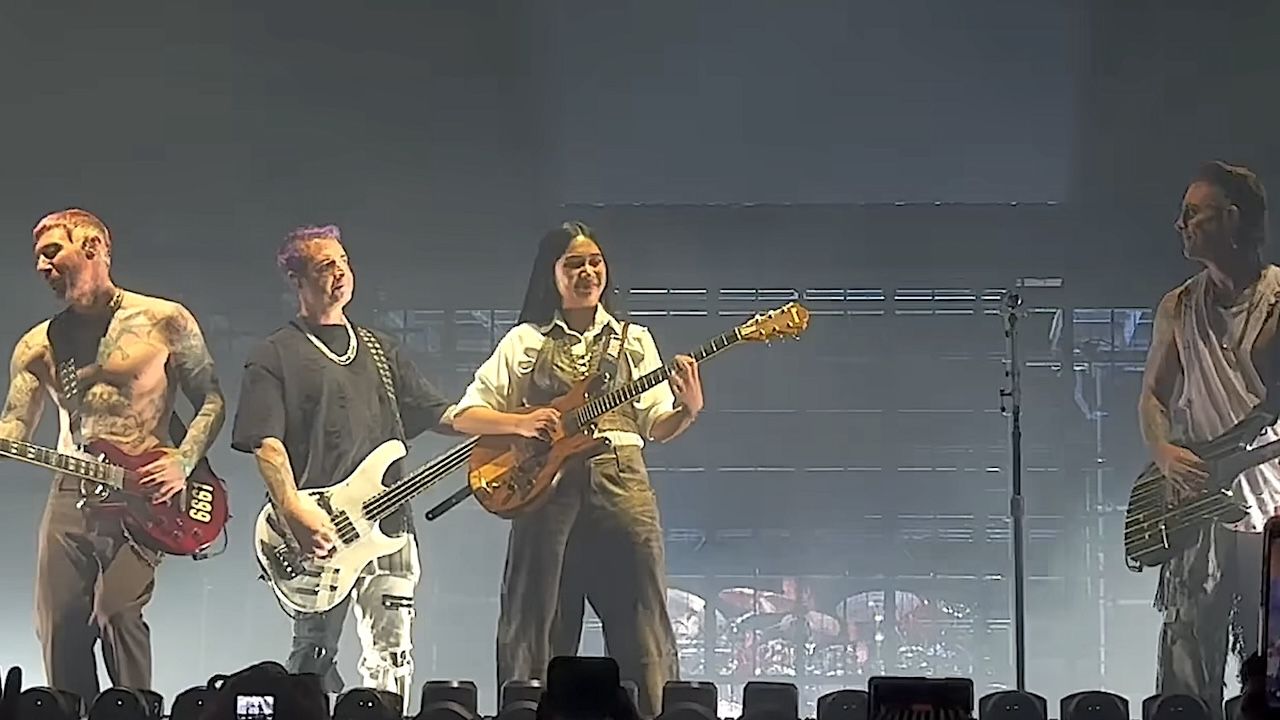 “Dreams come true.” Watch America’s Got Talent winner Nene Royal fulfil a dream by joining her favourite band Avenged Sevenfold onstage in Singapore